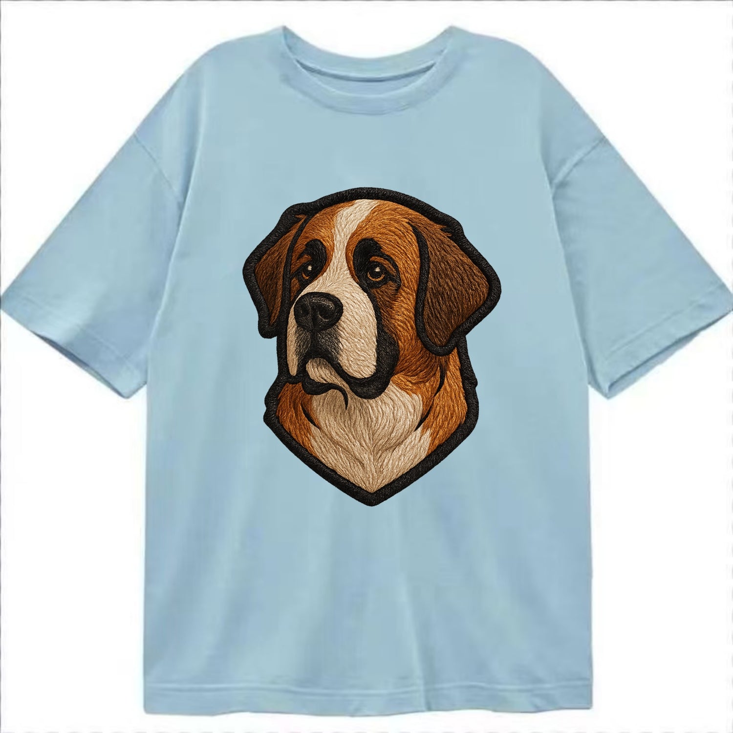 Saint Bernard - Modern gentle giant desi - Classic T-shirt - Light Blue