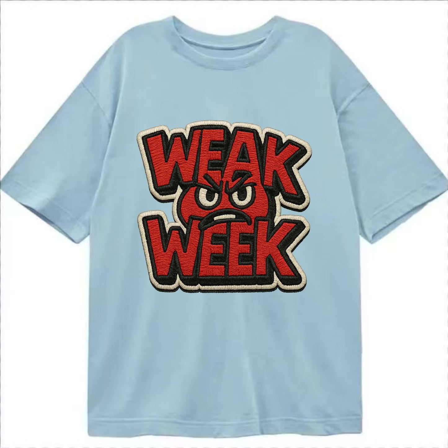 WEAK;WEEK WARRIOR Monday Blue Cap - Classic T-shirt - Light Blue