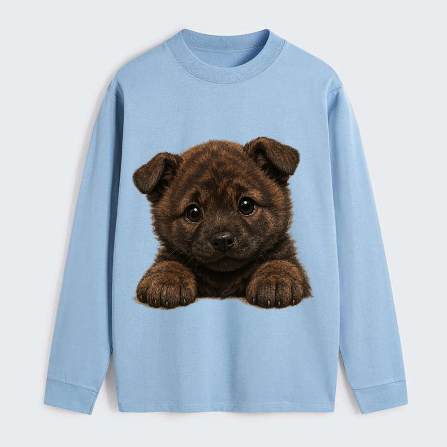 Kai Ken  - Classic Long Sleeve Shirt - Light Blue