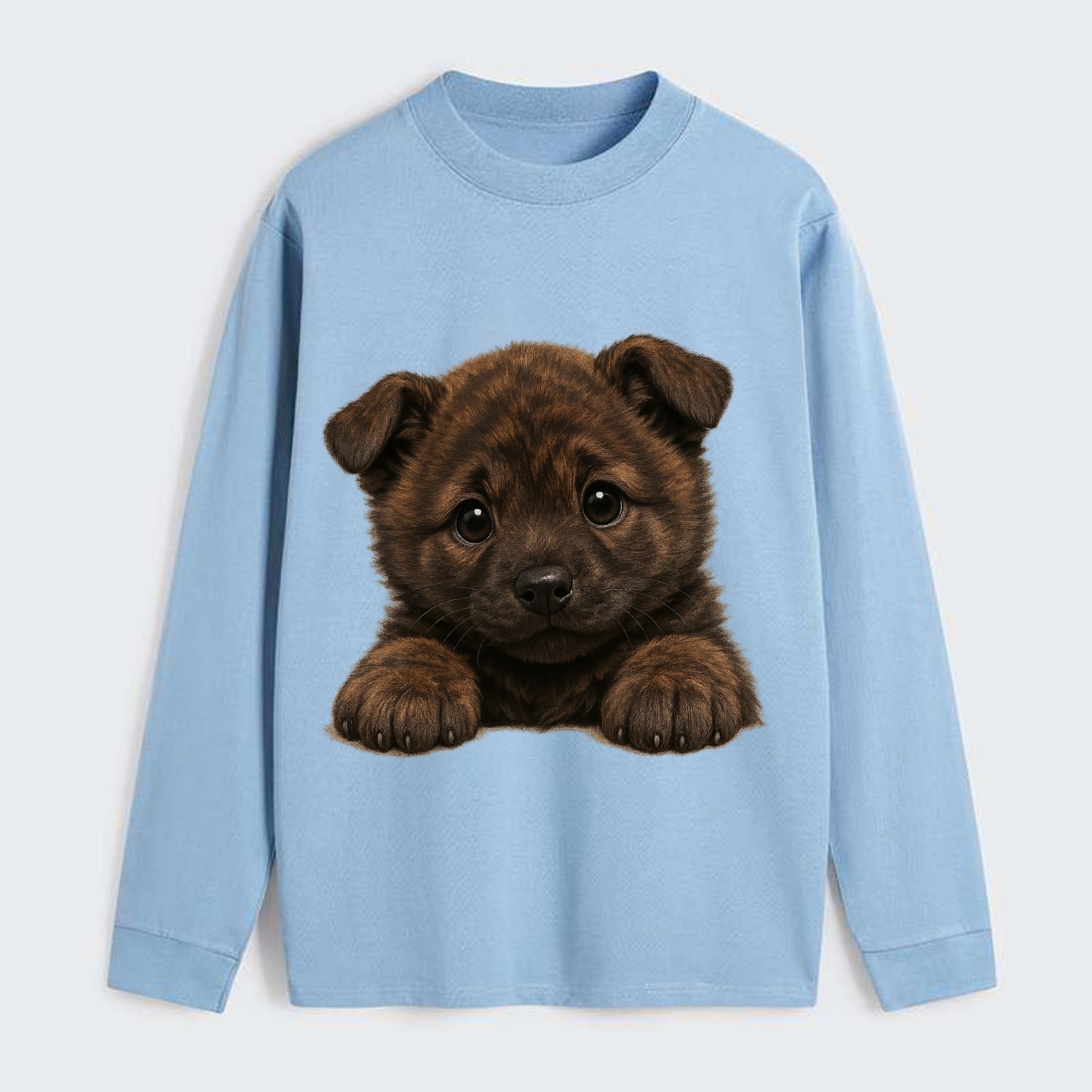 Kai Ken  - Classic Long Sleeve Shirt - Light Blue