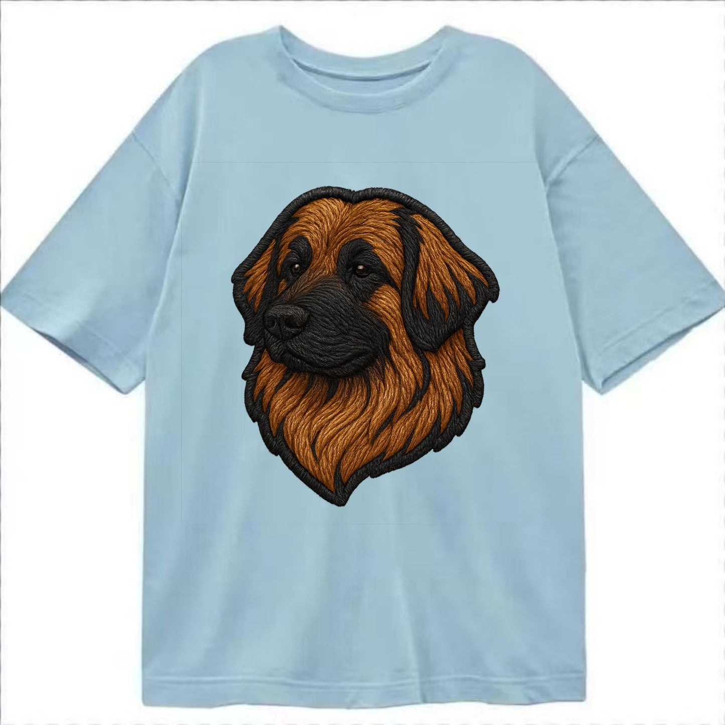 Leonberger - Contemporary lion-mane desi - Classic T-shirt - Light Blue