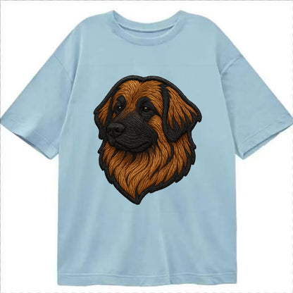 Leonberger - Contemporary lion-mane desi - Classic T-shirt - Light Blue