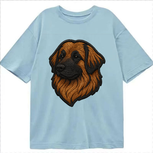 Leonberger - Contemporary lion-mane desi - Classic T-shirt - Light Blue