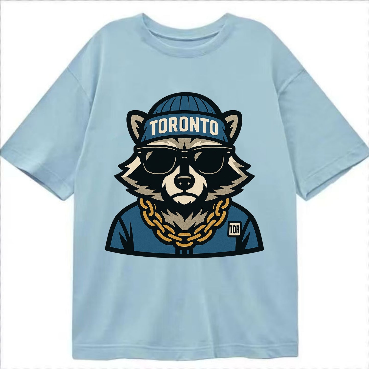 Toronto Raccoon - Classic T-shirt - Light Blue