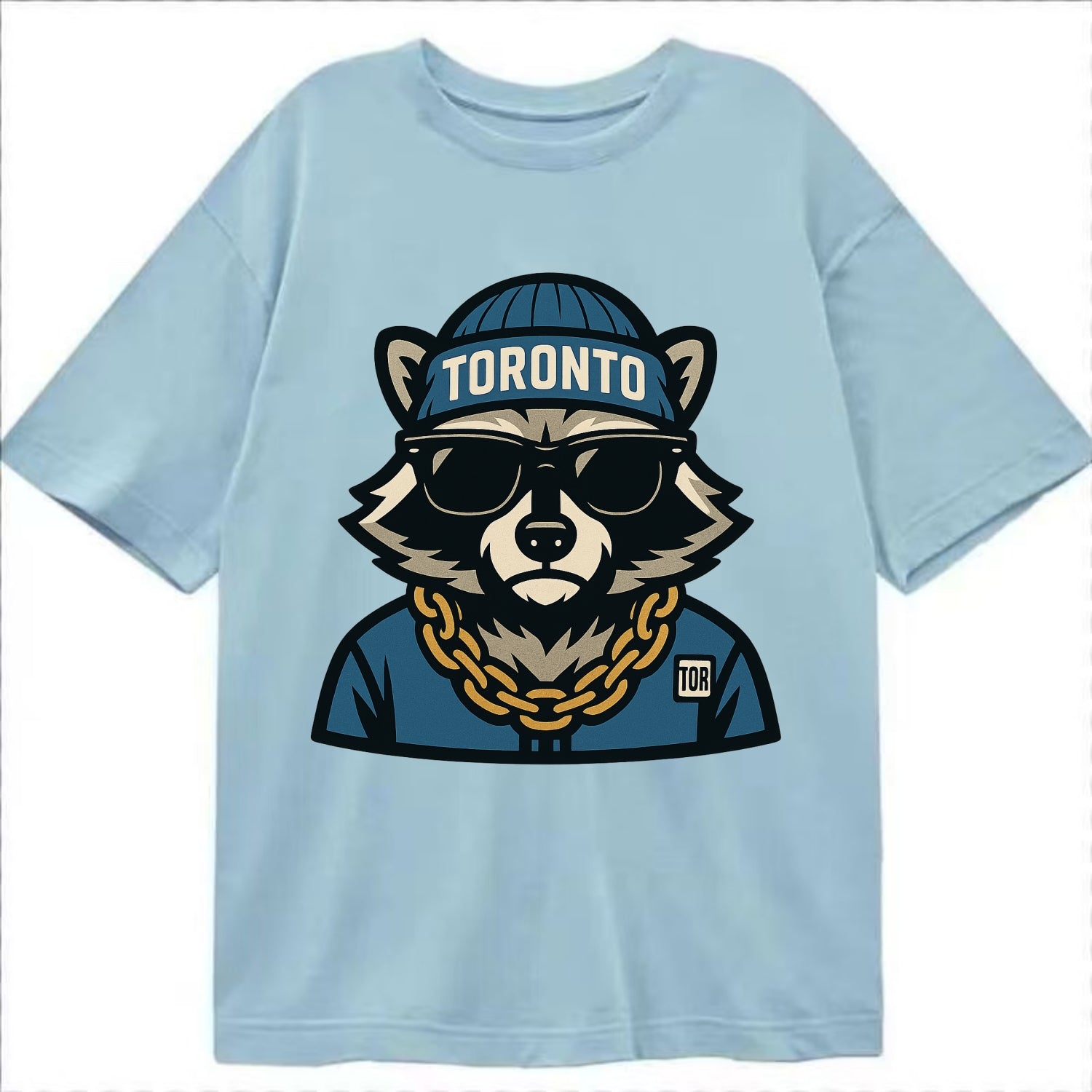 Toronto Raccoon - Classic T-shirt - Light Blue