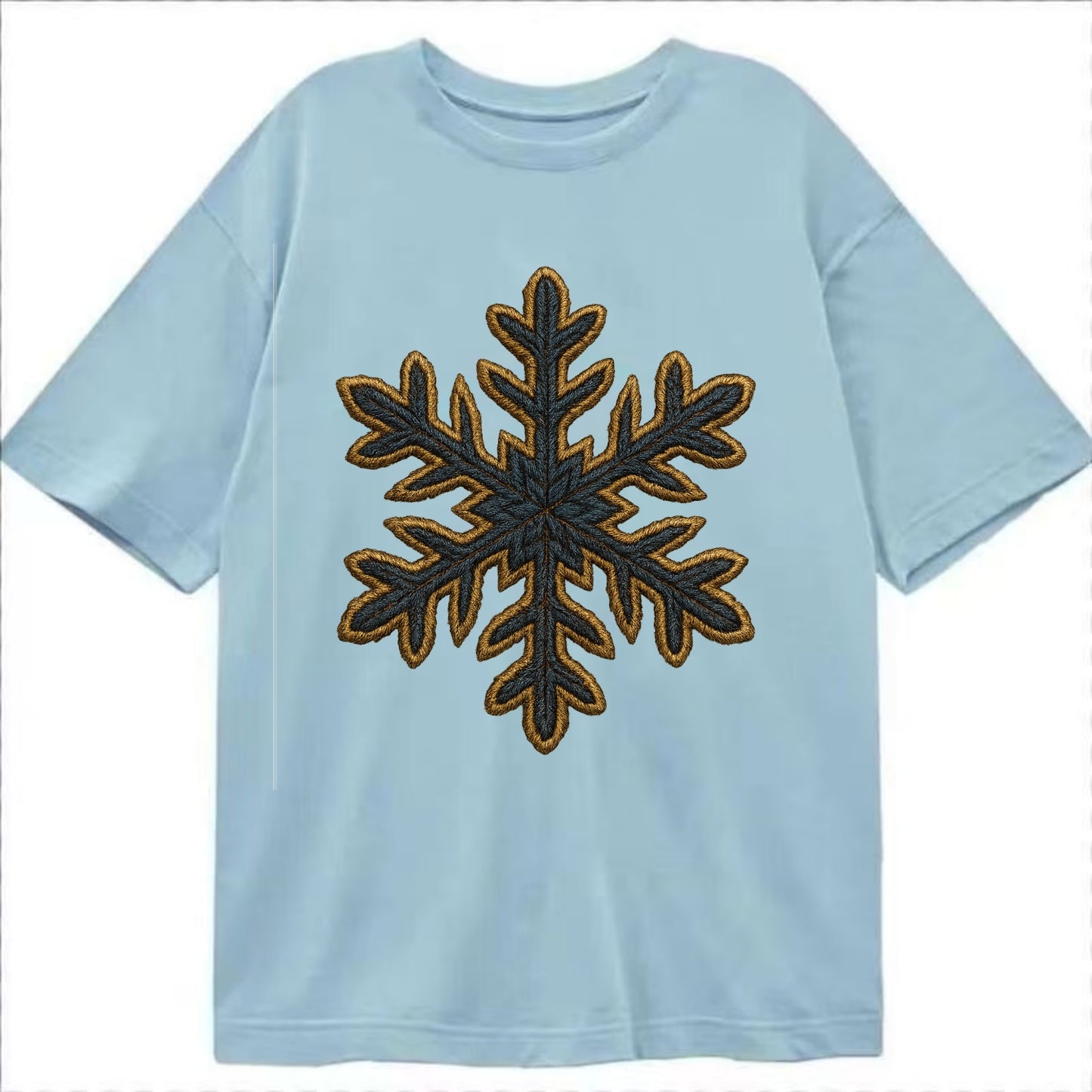 Snowflake  - Classic T-shirt - Light Blue