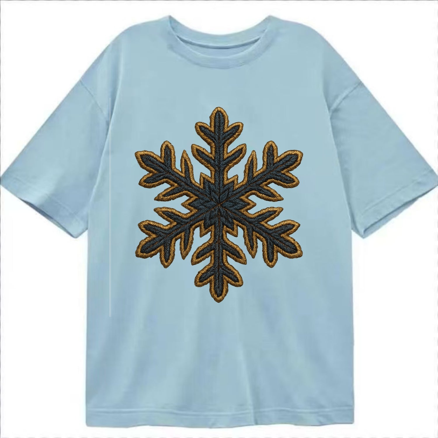 Snowflake  - Classic T-shirt - Light Blue