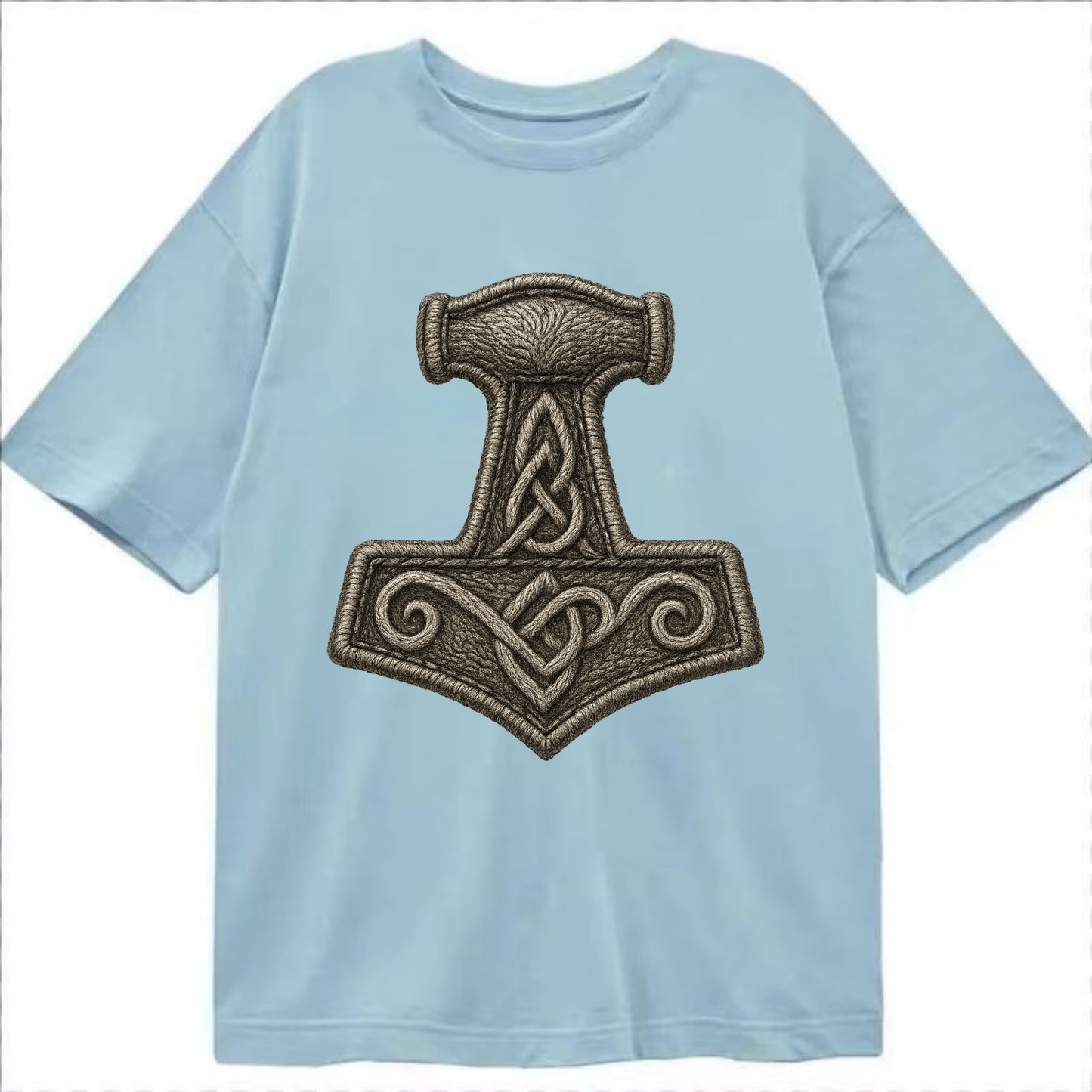 Mjolnir  - Classic T-shirt - Light Blue