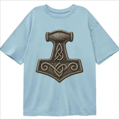 Mjolnir  - Classic T-shirt - Light Blue