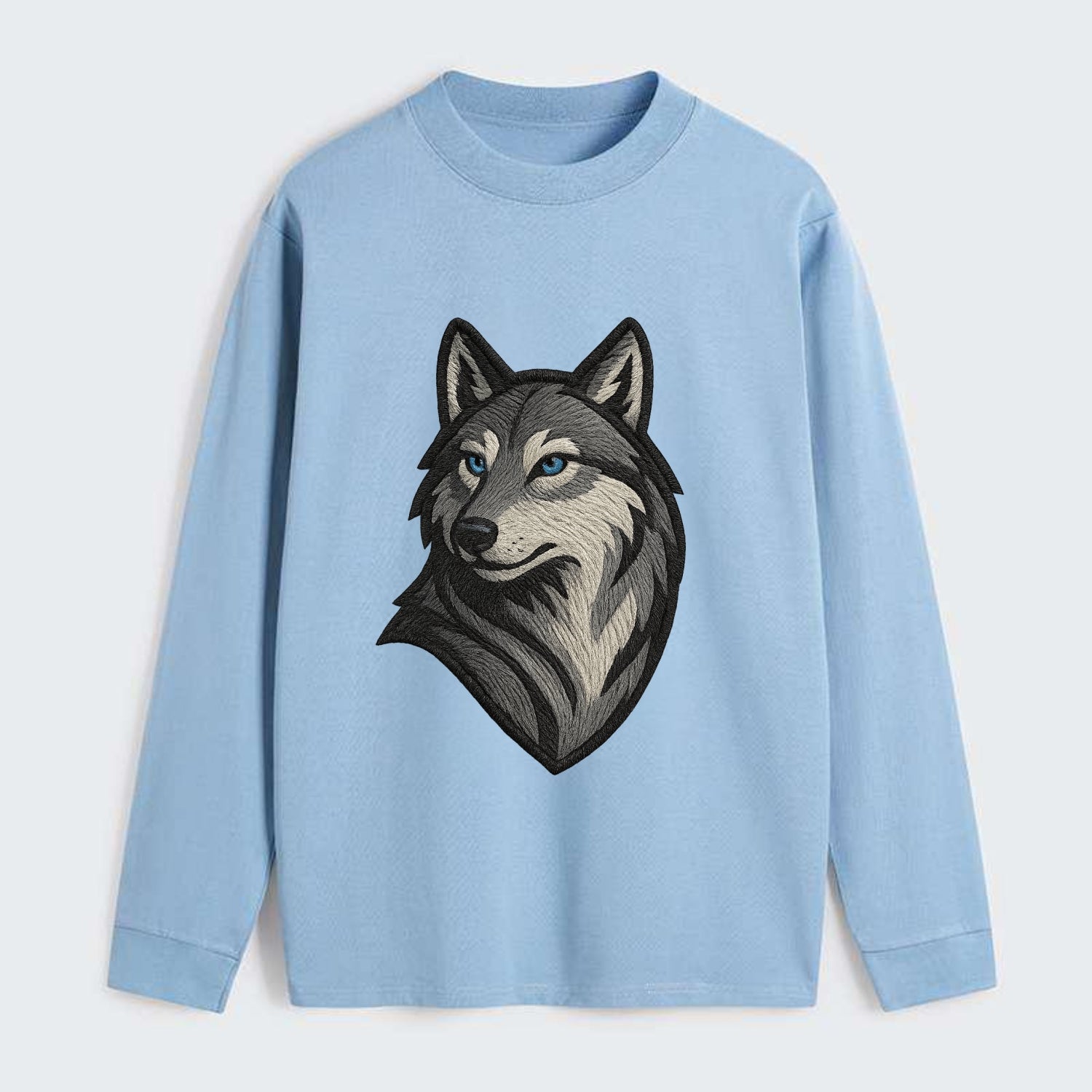 Trust Your Instincts  - Classic Long Sleeve Shirt - Light Blue