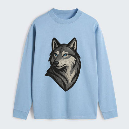 Trust Your Instincts  - Classic Long Sleeve Shirt - Light Blue