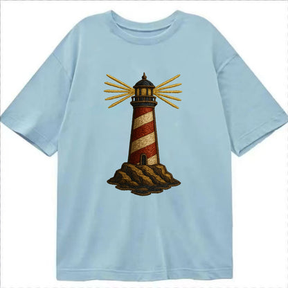 Lighthouse  - Classic T-shirt - Light Blue