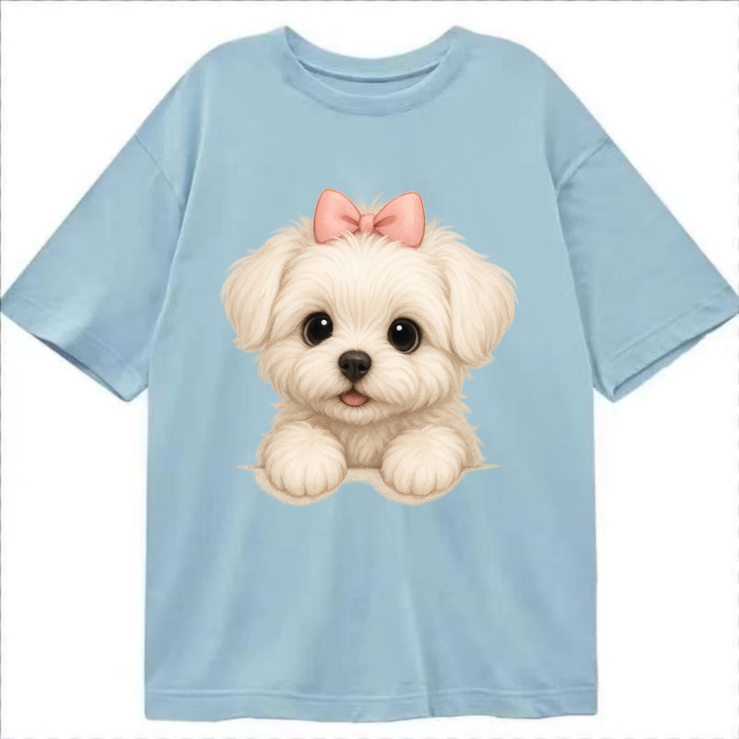 Maltese  - Classic T-shirt - Light Blue