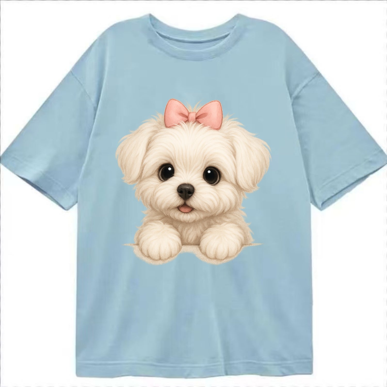 Maltese  - Classic T-shirt - Light Blue