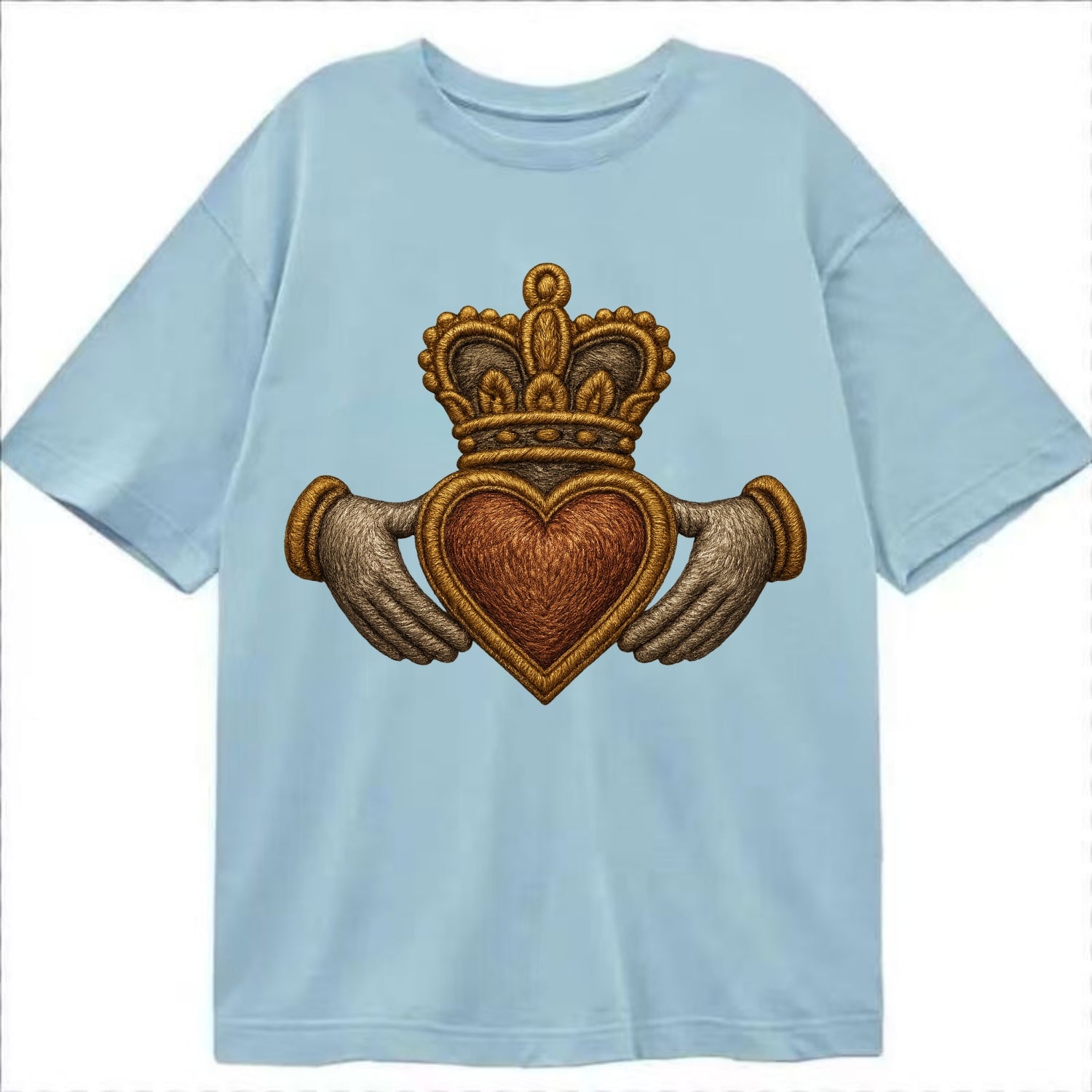 Claddagh  - Classic T-shirt - Light Blue