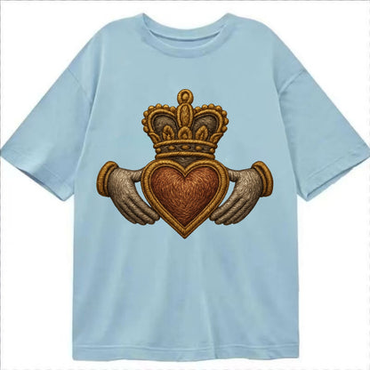 Claddagh  - Classic T-shirt - Light Blue