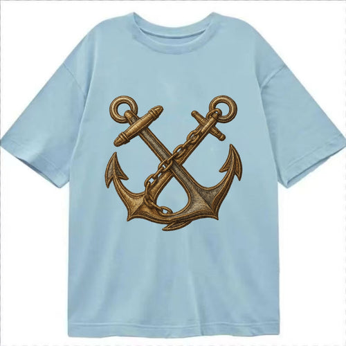Crossed Anchors  - Classic T-shirt