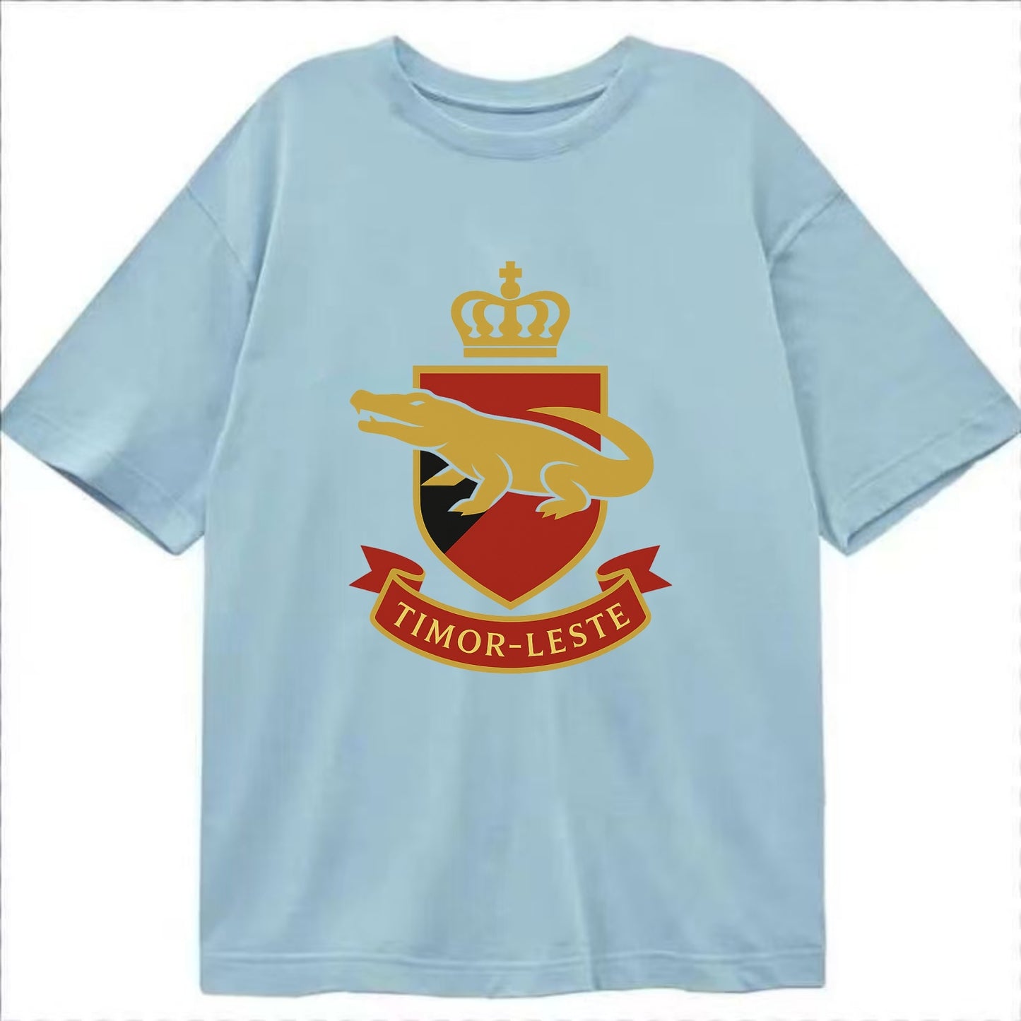 Timor-Leste Royal Logo  - Classic T-shirt - Light Blue