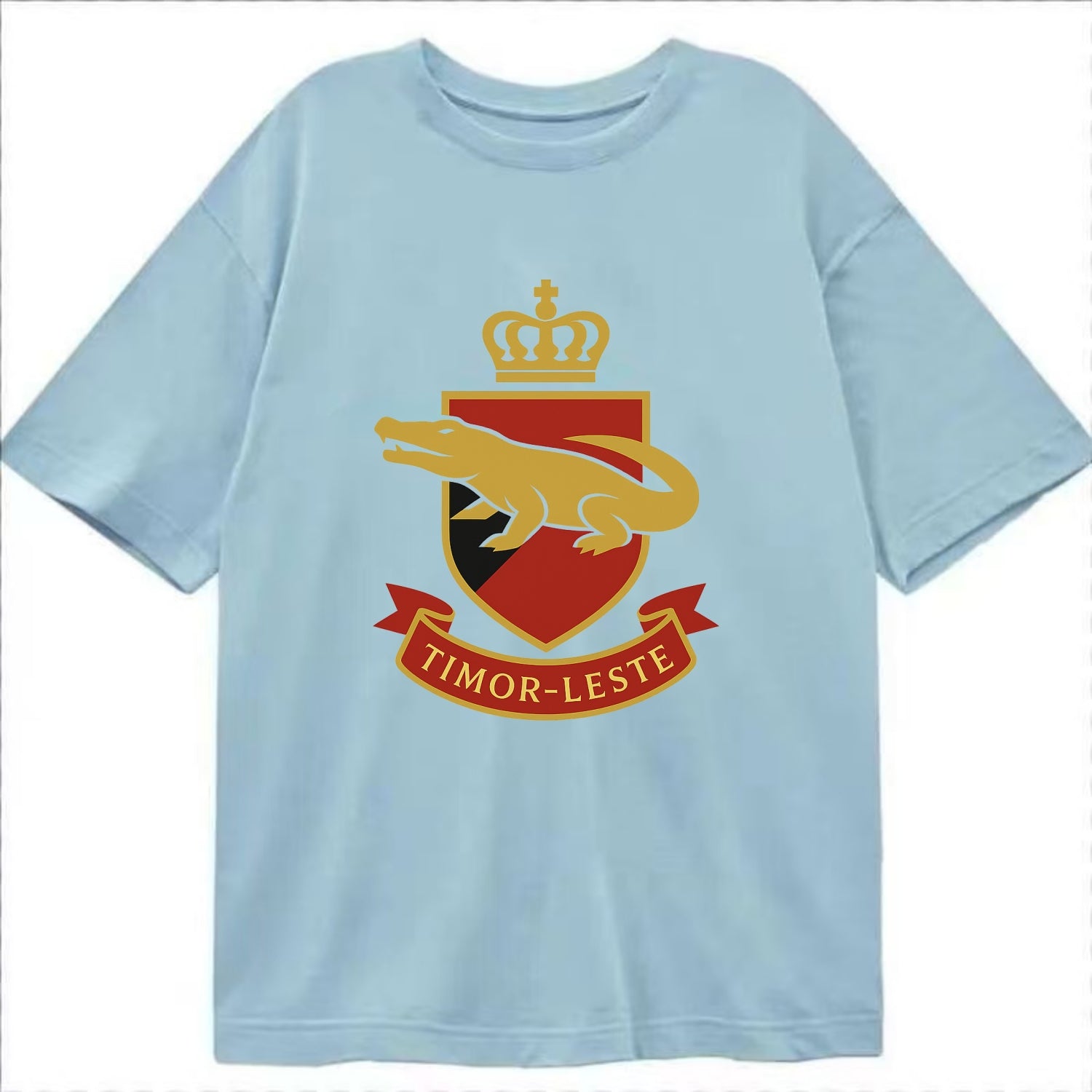 Timor-Leste Royal Logo  - Classic T-shirt - Light Blue