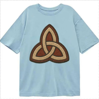 Trinity Knot  - Classic T-shirt - Light Blue