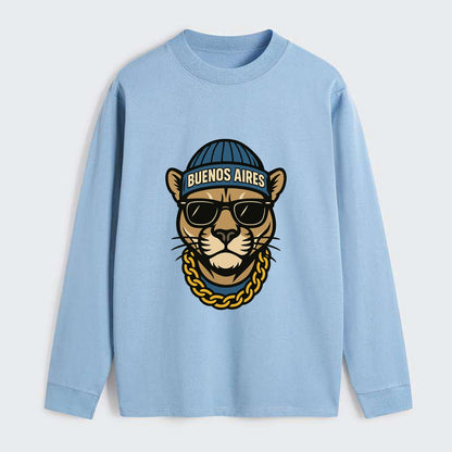 Buenos Aires Puma - Classic Long Sleeve Shirt - Light Blue