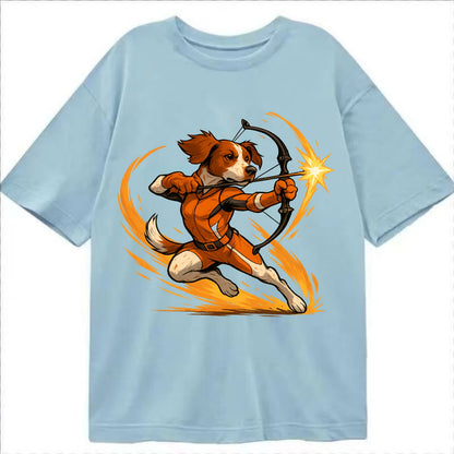 Brittany Hawkeye  - Classic T-shirt - Light Blue