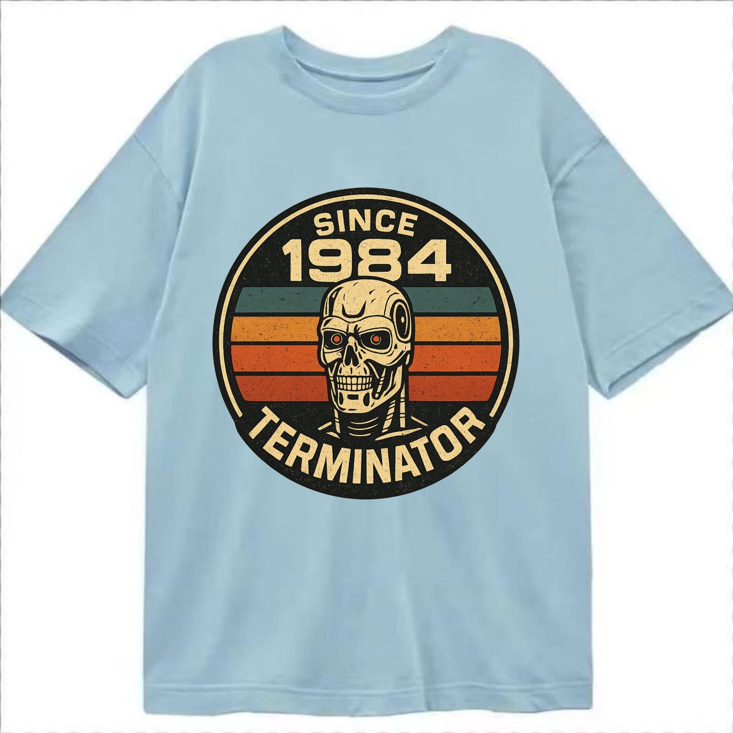Terminator - Classic T-shirt - Light Blue