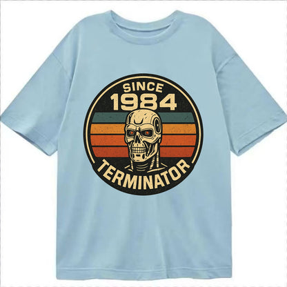 Terminator - Classic T-shirt - Light Blue