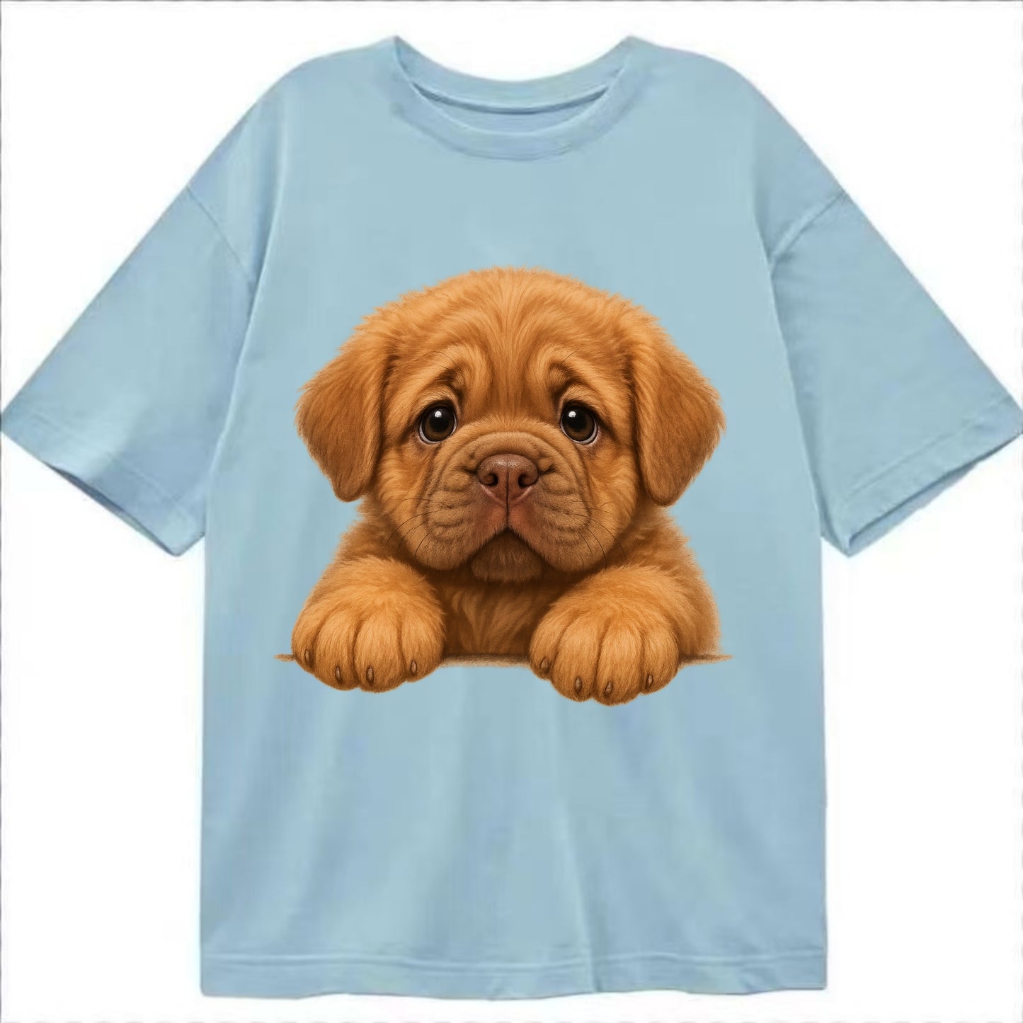 Neapolitan Mastiff  - Classic T-shirt - Light Blue