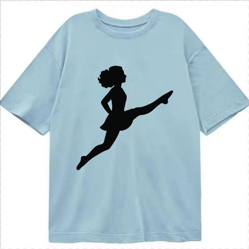 Irish step dancer Riverdance leap - Classic T-shirt