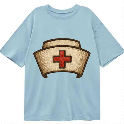 Nurse Cap  - Classic T-shirt - Light Blue