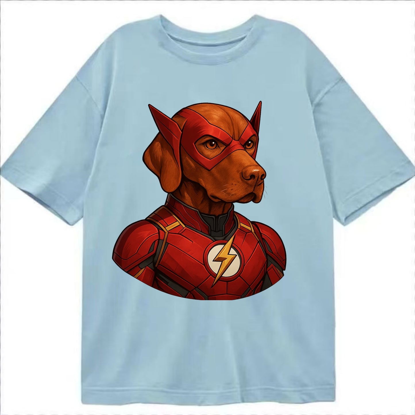 Vizsla Speed Hero  - Classic T-shirt - Light Blue