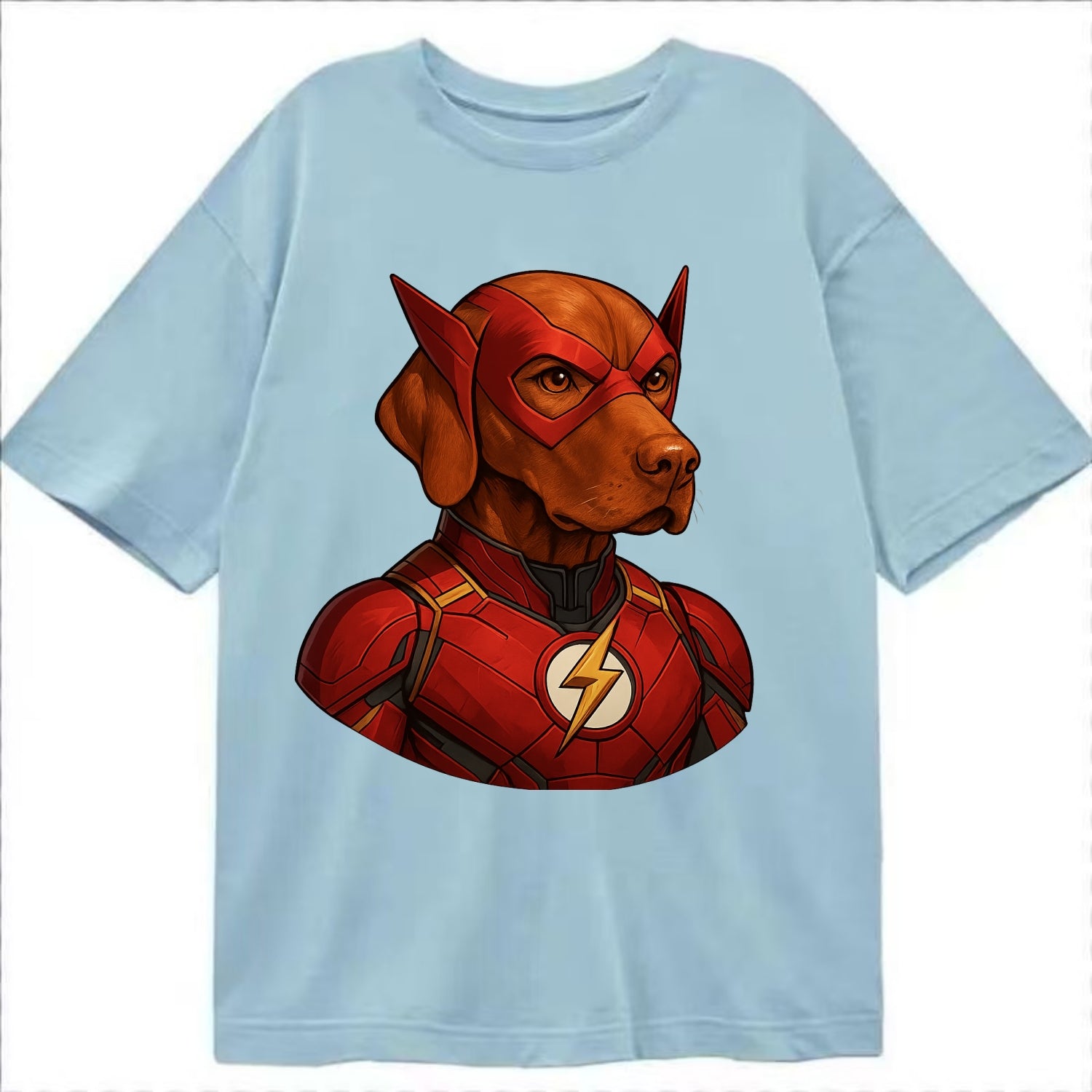 Vizsla Speed Hero  - Classic T-shirt - Light Blue
