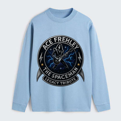Ace Legacy Seal - Classic Long Sleeve Shirt - Light Blue