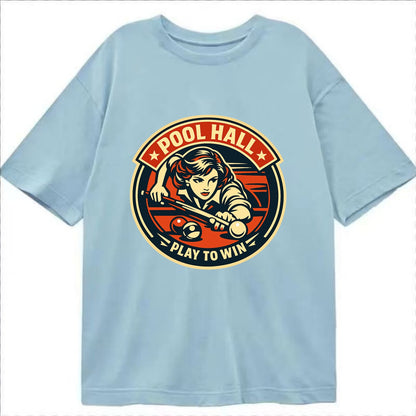 Cue Queen Emblem - Classic T-shirt - Light Blue