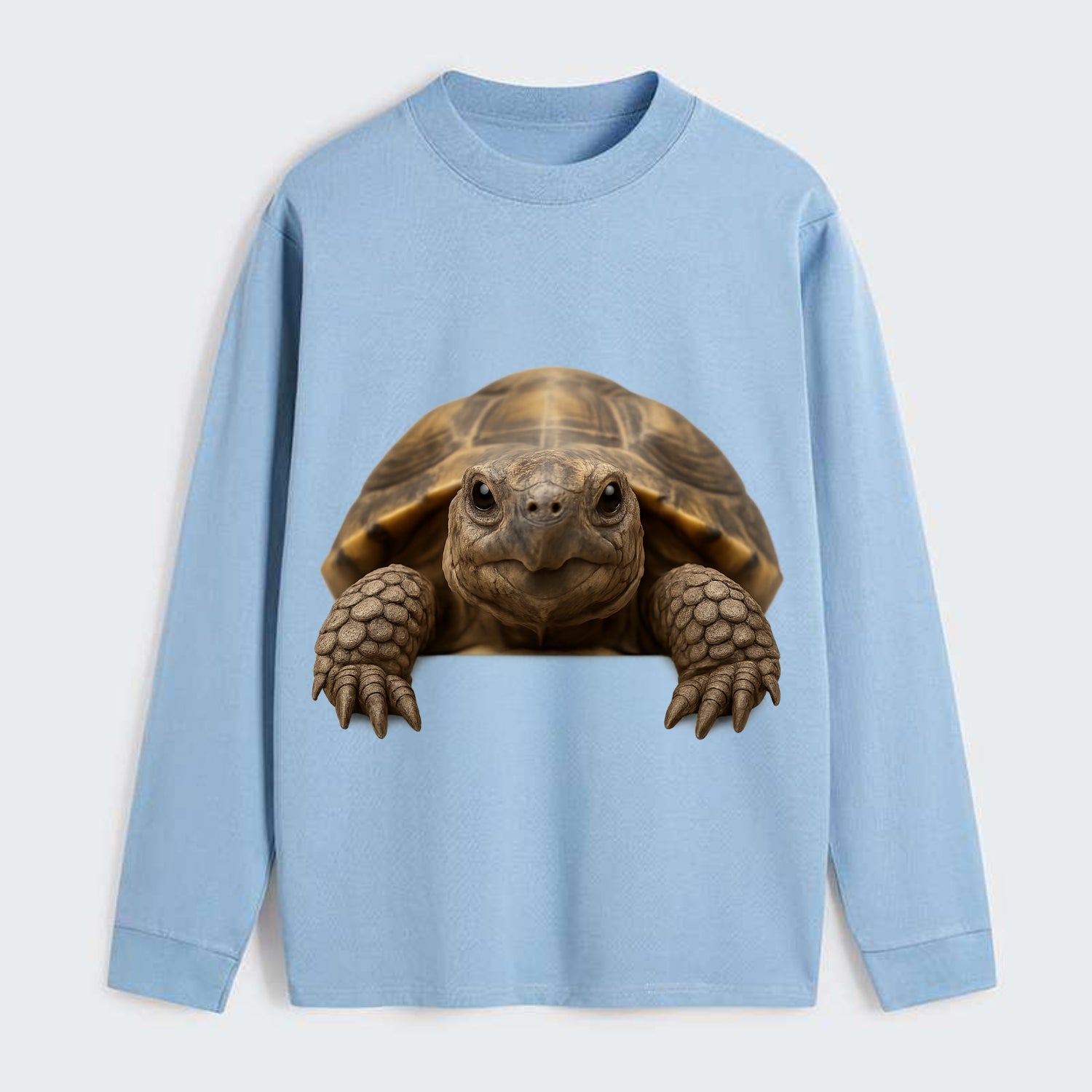 Tortoise  - Classic Long Sleeve Shirt - Light Blue