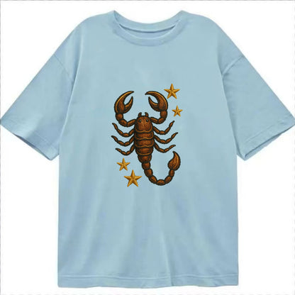 Scorpio Scorpion  - Classic T-shirt - Light Blue