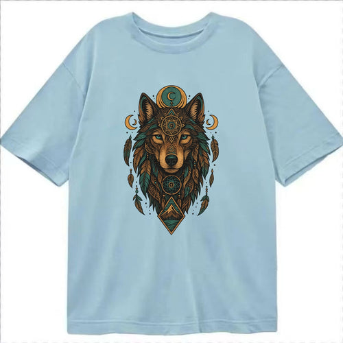 Retro 80s Wolf  - Classic T-shirt