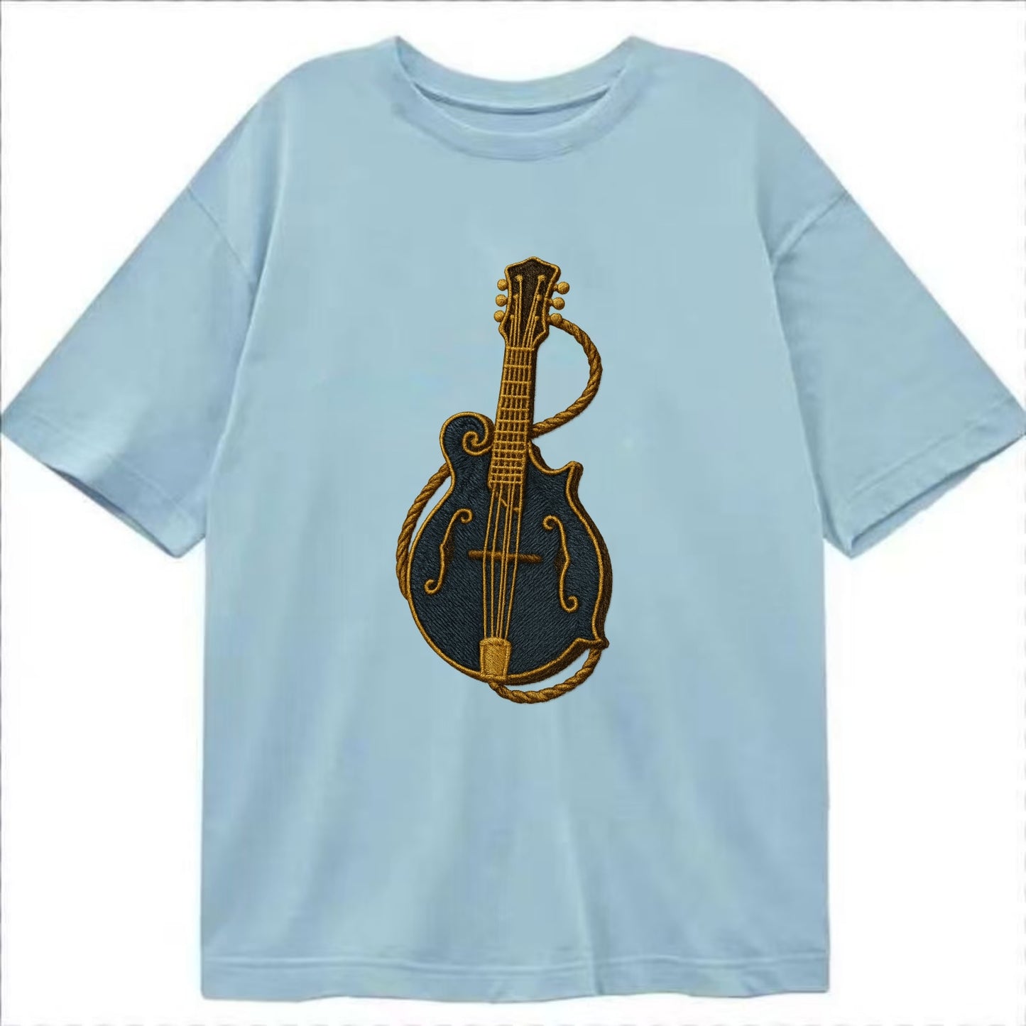 Mandolin  - Classic T-shirt - Light Blue