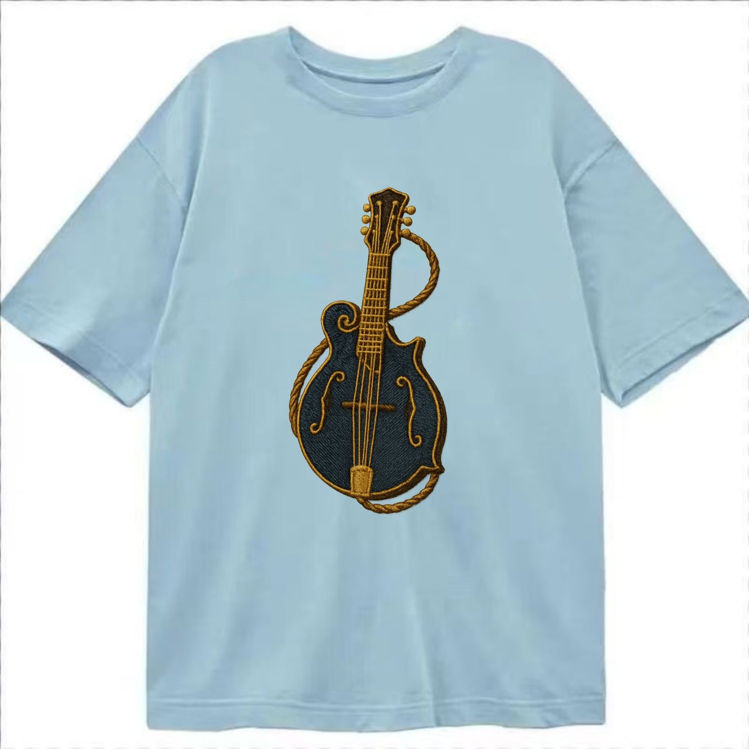 Mandolin  - Classic T-shirt - Light Blue