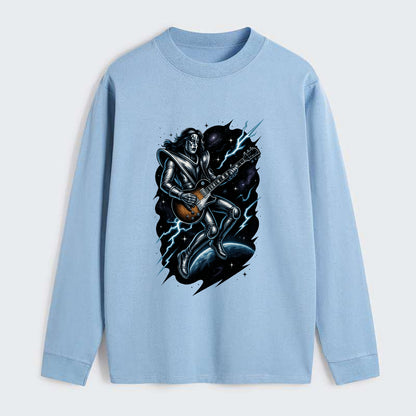 Ace in Zero Gravity - Classic Long Sleeve Shirt - Light Blue