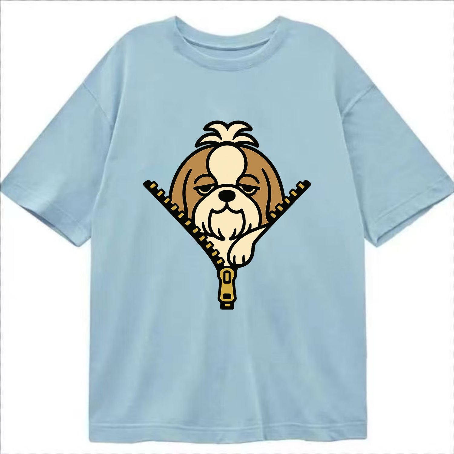 Shih Tzu - Classic T-shirt - Light Blue