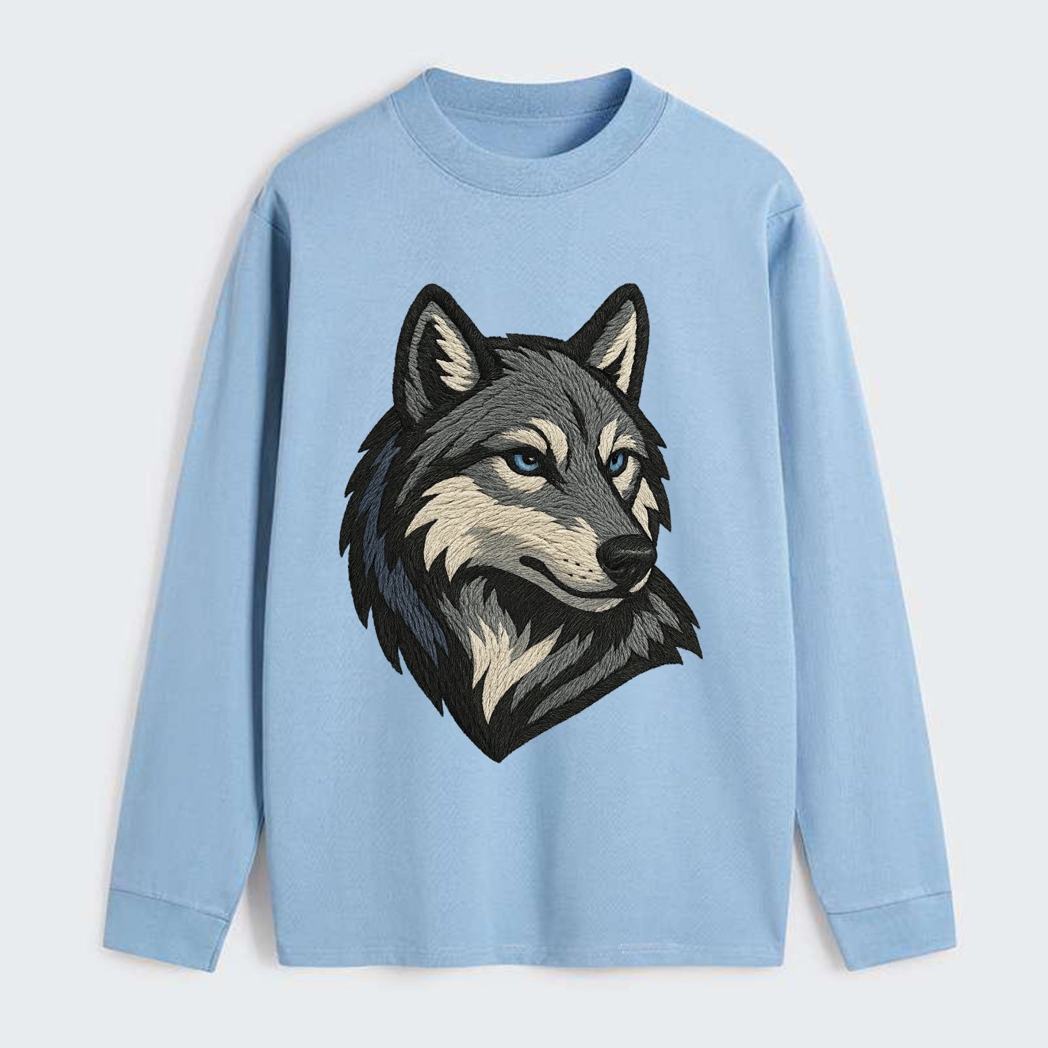 Silent But Deadly  - Classic Long Sleeve Shirt - Light Blue