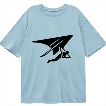 Hang glider soaring - Classic T-shirt - Light Blue