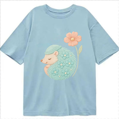 Aqua Hedgehog - Classic T-shirt - Light Blue