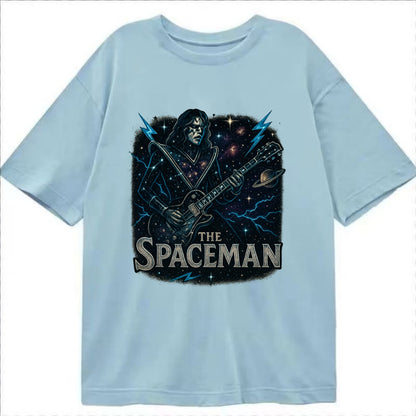 Spaceman Constellation - Classic T-shirt - Light Blue