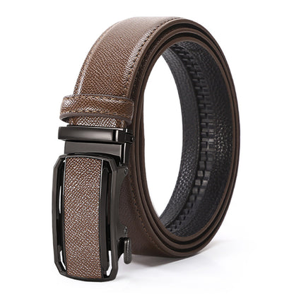 Men's Automatic Buckle Belt: Effortless Business Casual