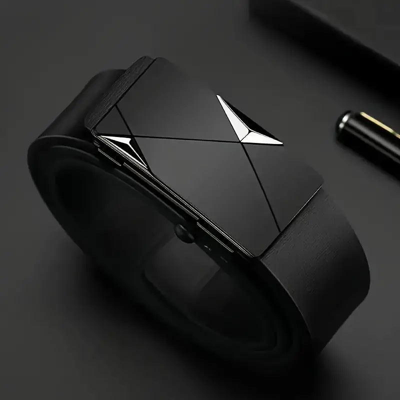 Men's Automatic Buckle Belt: Smart Casual & Business Style