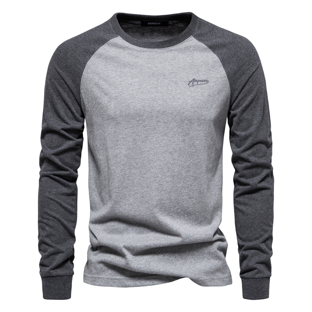 Men's Cotton Raglan Tee: Effortless Style & Comfort