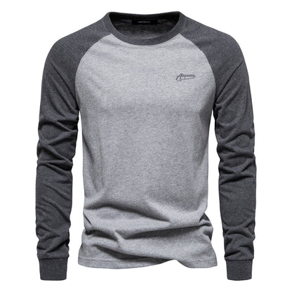 Men's Cotton Raglan Tee: Effortless Style & Comfort